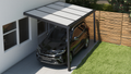 Carport Aluminium 406x300cm Doppelsteg anthrazit